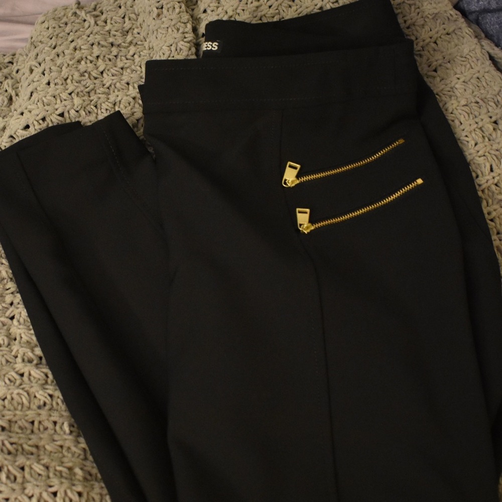 Express Black Skinny Dress Pants